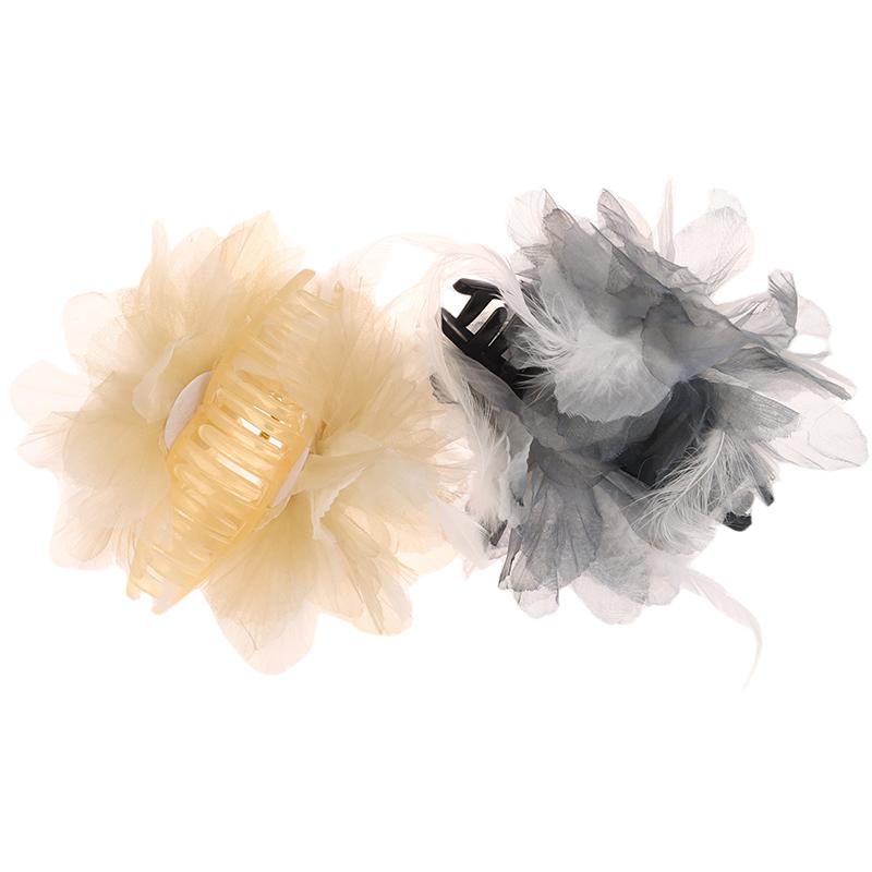 Feather Mesh Clip Ponytail Clip Back Head Hair Shark Clip Headgear For Women Girls Fashion Hair Accessories бежевий
Feather Mesh Clip Ponytail Clip Back Head Hair Shark Clip Headgear For Women Girls Fashion Hair Accessories бежевий