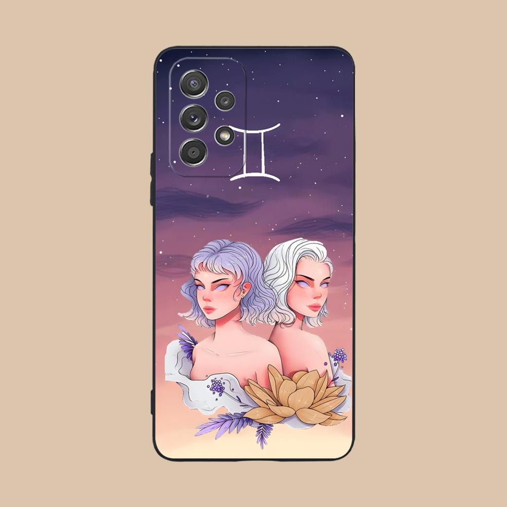 Zodiac Sign Gemini Mobile Phone Case for Samsung Galaxy A56 55 54 53 52 51 36 35 34 23 16 15 5G Colorful Cover Cover Pretty Galaxy A51 5G
Zodiac Sign Gemini Mobile Phone Case for Samsung Galaxy A56 55 54 53 52 51 36 35 34 23 16 15 5G Colorful Cover Cover Pretty Galaxy A51 5G