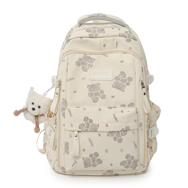 Preppy Schoolbag Women s Large Capacity Backpack Lightweight Backpack бежевий
Preppy Schoolbag Women s Large Capacity Backpack Lightweight Backpack бежевий