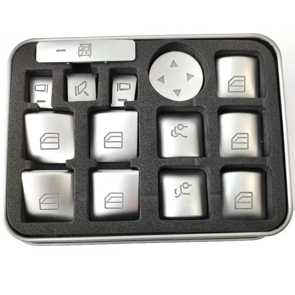 14X Car Accessories Window Switch Button Stickers For Mercedes Benz C180 C200 C230 C250 2008 2009 2010 2011 2012 2013 2014 2015 срібний
14X Car Accessories Window Switch Button Stickers For Mercedes Benz C180 C200 C230 C250 2008 2009 2010 2011 2012 2013 2014 2015 срібний