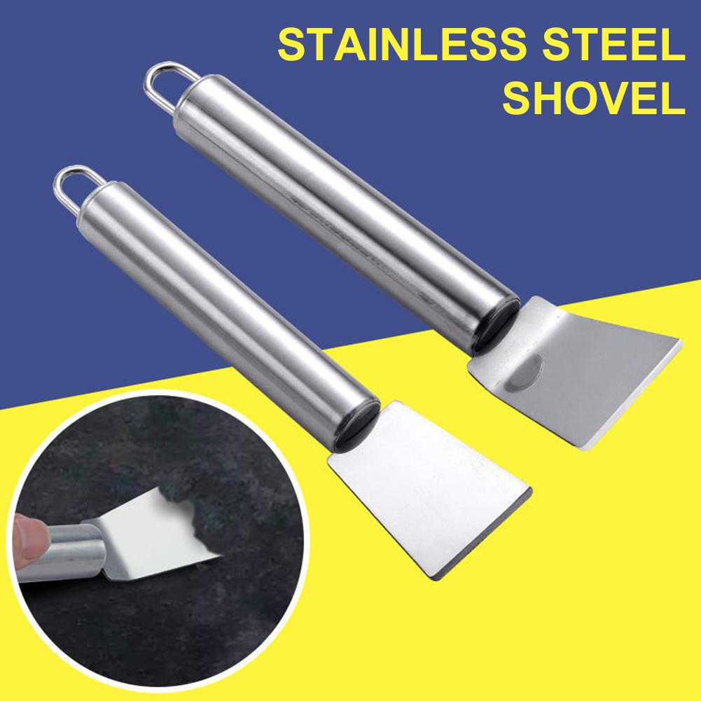Stainless Steel Refrigerator Defrosting Cleaning Shovel Range Hood Spatula Kitchen Pot Shell Cleaning Decontamination Tool
Stainless Steel Refrigerator Defrosting Cleaning Shovel Range Hood Spatula Kitchen Pot Shell Cleaning Decontamination Tool
