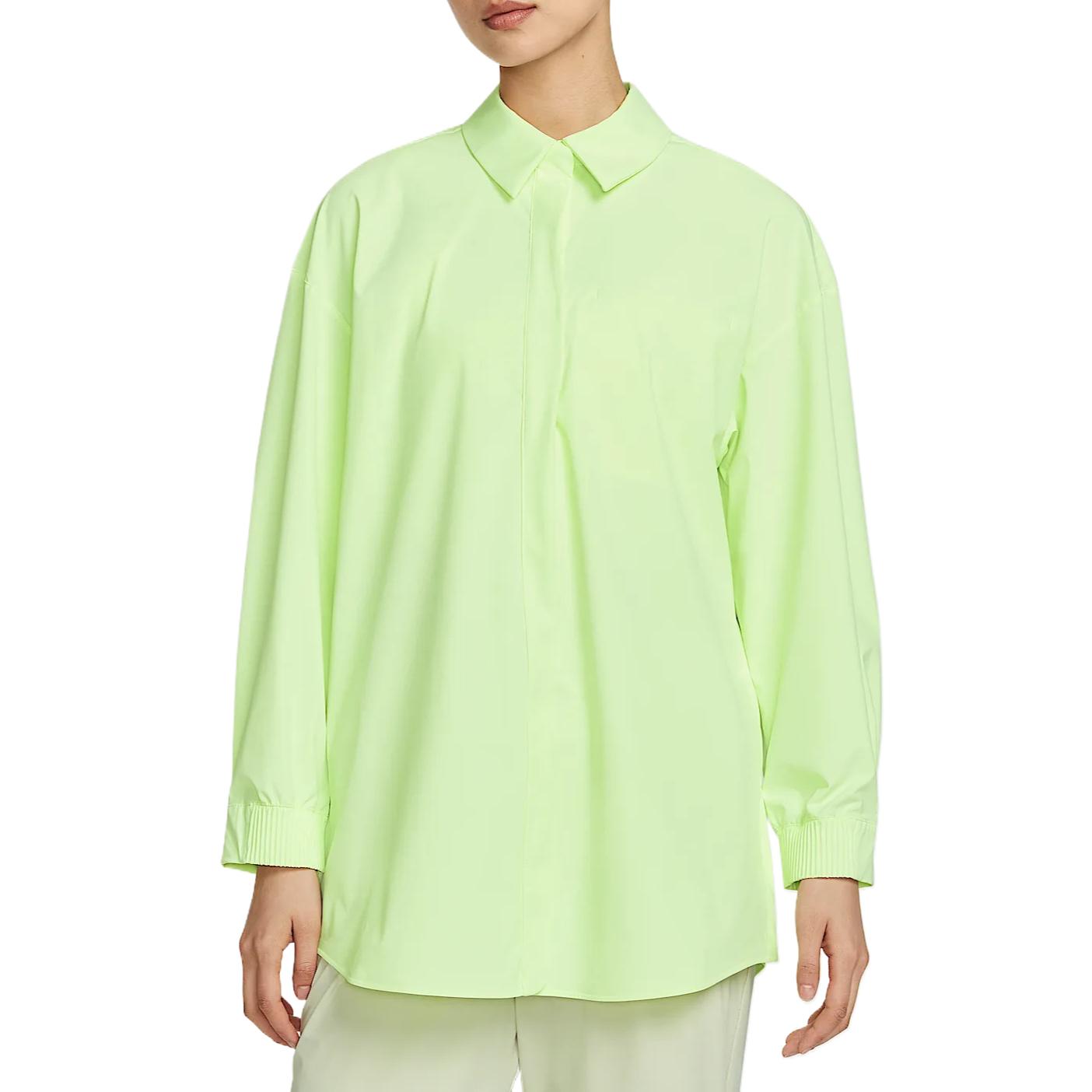 Nike Dri-Fit Perfect Stretch 24.7 Fashionable Cool Comfortable Quick-Dry Loose Long Sleeve Shirt Women shirts Fluorescent-Yellow Green HQ0237-701 M
Nike Dri-Fit Perfect Stretch 24.7 Fashionable Cool Comfortable Quick-Dry Loose Long Sleeve Shirt Women shirts Fluorescent-Yellow Green HQ0237-701 M