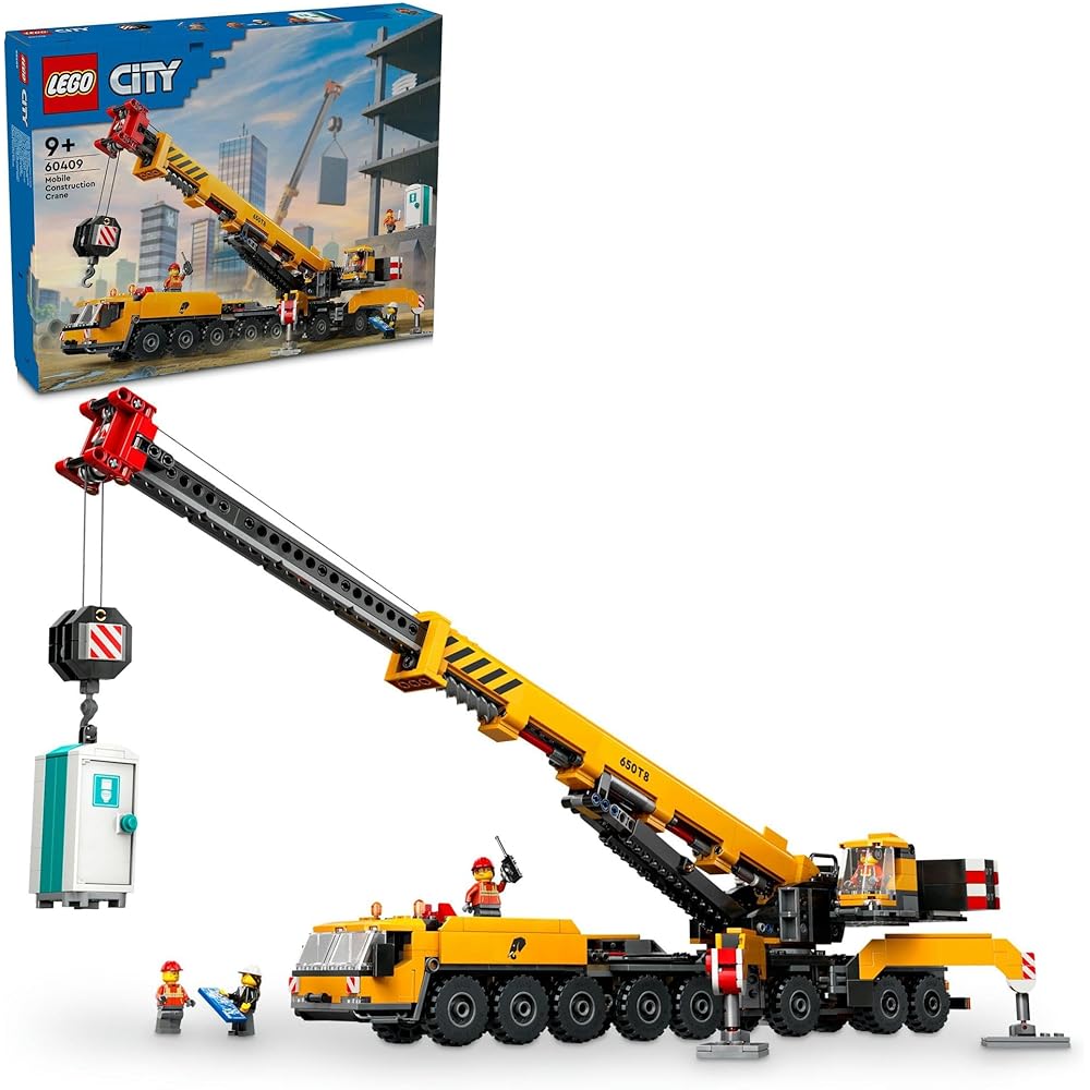 Конструктор LEGO City Желтый эвакуатор для детей от 9 до 11 лет, модель транспортного средства 60409
Конструктор LEGO City Желтый эвакуатор для детей от 9 до 11 лет, модель транспортного средства 60409