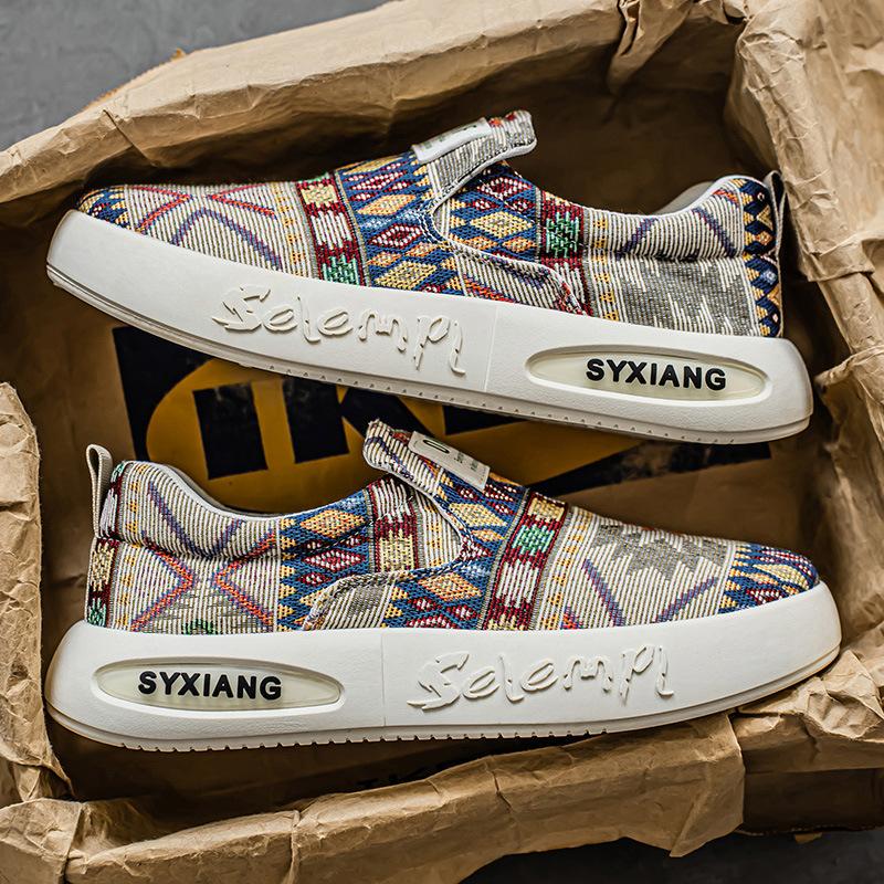 2025 ethnic wind random flower camouflage Guochao sports men s low-top European and American style students outdoor Doudou tide shoes men s tooling 39 чёрный
2025 ethnic wind random flower camouflage Guochao sports men s low-top European and American style students outdoor Doudou tide shoes men s tooling 39 чёрный