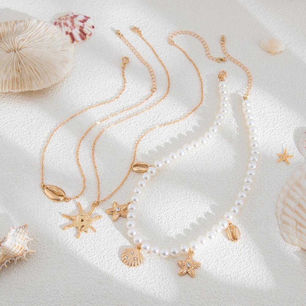 Pearl Shell Multilayer Necklace Mulitlayer Imitation Pearl Necklace Clavicle Chain Women Women StyleA
Pearl Shell Multilayer Necklace Mulitlayer Imitation Pearl Necklace Clavicle Chain Women Women StyleA