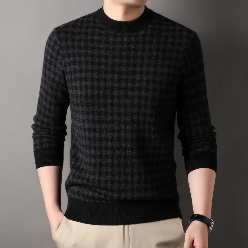 Elettin Мужской теплый деловой свитер с круглым вырезом из 100% мериносовой шерсти 180
Elettin Мужской теплый деловой свитер с круглым вырезом из 100% мериносовой шерсти 180