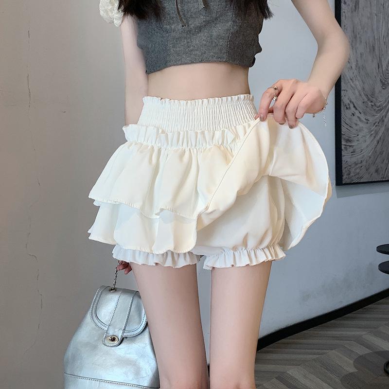 French Ballet-Style Puffy Mini Skirt for Women, Summer 2024, High Waist Ruffle Design for a Slimming Look. XS
French Ballet-Style Puffy Mini Skirt for Women, Summer 2024, High Waist Ruffle Design for a Slimming Look. XS