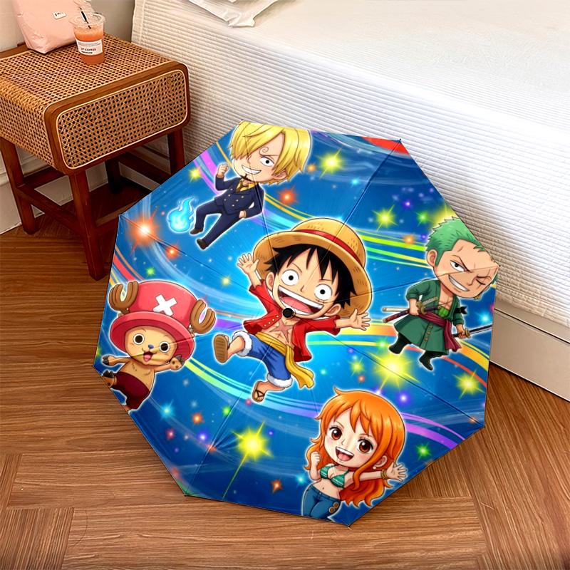 1PC Automatic Folding Umbrella One Piece Luffy Pattern 8 Ribs Portable Foldable Travel Umbrella Christmas Birthday Gift разноцветный
1PC Automatic Folding Umbrella One Piece Luffy Pattern 8 Ribs Portable Foldable Travel Umbrella Christmas Birthday Gift разноцветный
