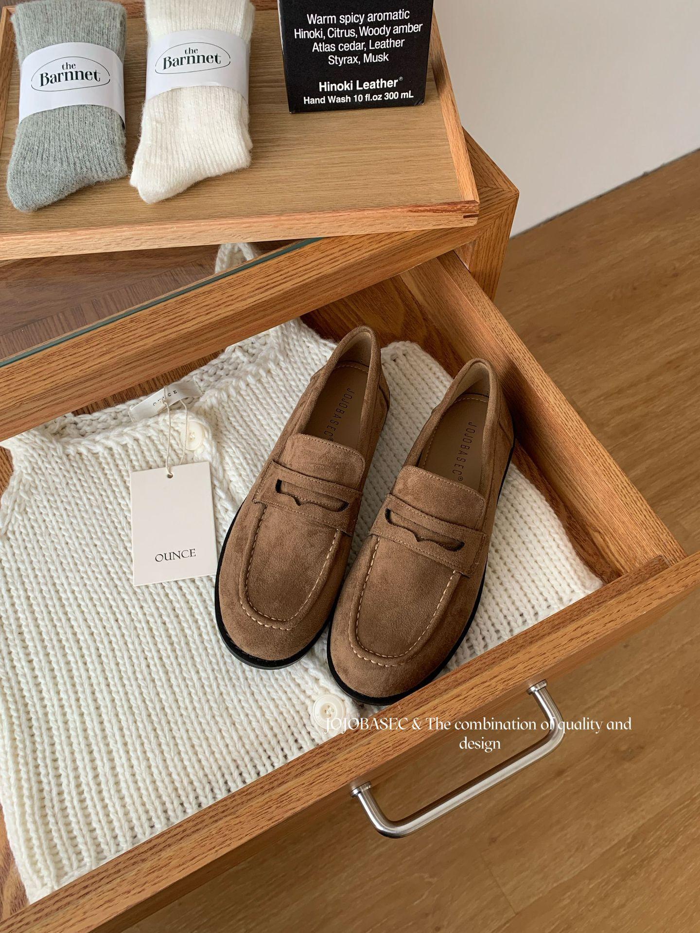Retro Old Money Wind Suede Casual One-Pedal Loafer Single Shoes Women S British Style Thick Heel Small Leather Shoes 39 хакі
Retro Old Money Wind Suede Casual One-Pedal Loafer Single Shoes Women S British Style Thick Heel Small Leather Shoes 39 хакі