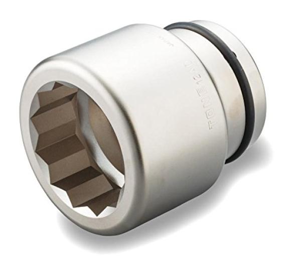 TONE Impact Socket Drive Angle Width across flats 54mm (Bihexagonal) 12AD-54 38.1mm (1-1/2 )
TONE Impact Socket Drive Angle Width across flats 54mm (Bihexagonal) 12AD-54 38.1mm (1-1/2 )