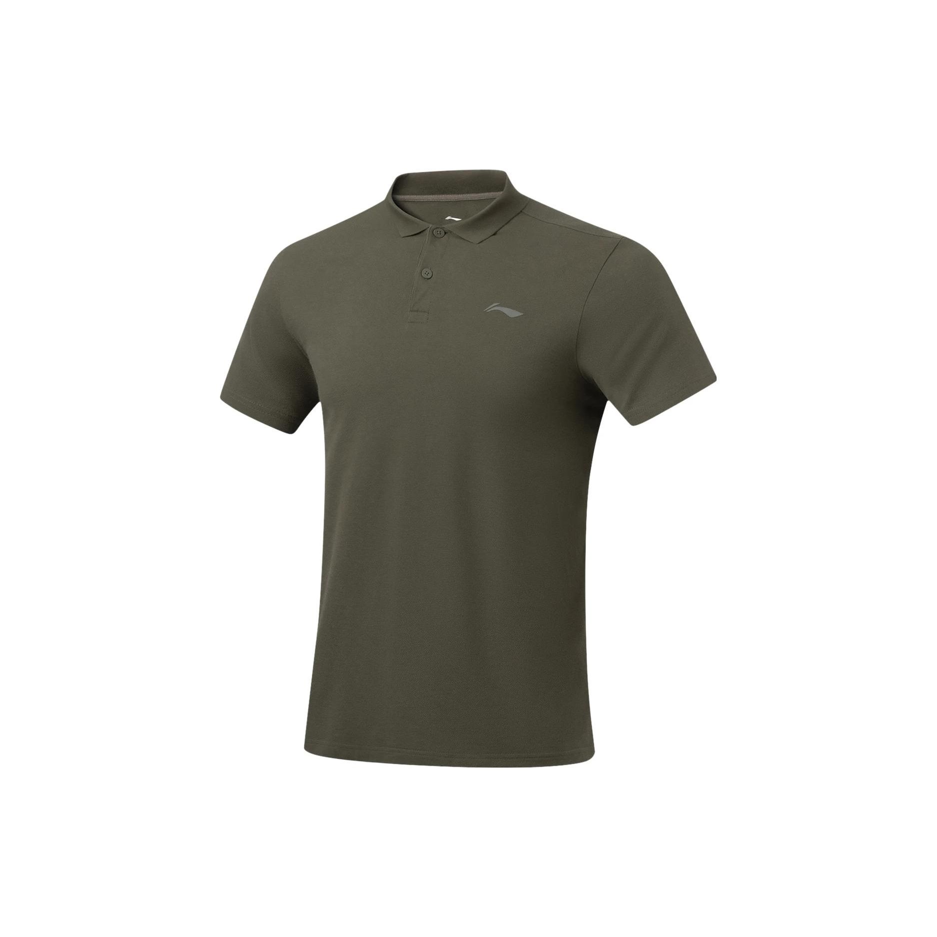 Li-Ning Мужская спортивная рубашка-поло Fitness Series, однотонная, военная, парусно-зеленая APLT029-3 S
Li-Ning Мужская спортивная рубашка-поло Fitness Series, однотонная, военная, парусно-зеленая APLT029-3 S