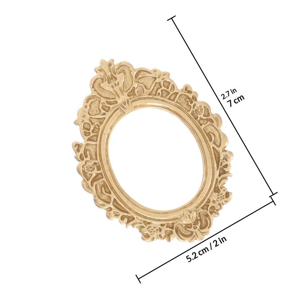 8Pcs Retro Mini Picture Frames Gold Oval Photo Frames Resin Vintage Picture Frame Decoration for Jewelry Display Table Decor золотистий
8Pcs Retro Mini Picture Frames Gold Oval Photo Frames Resin Vintage Picture Frame Decoration for Jewelry Display Table Decor золотистий