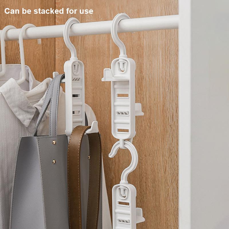 3PCS Storage Clothes Hanger Wardrobe Storage Multifunctional Clothes Rack Traceless Hanging Bag Rack Non Perforated Hanging Hook
3PCS Storage Clothes Hanger Wardrobe Storage Multifunctional Clothes Rack Traceless Hanging Bag Rack Non Perforated Hanging Hook