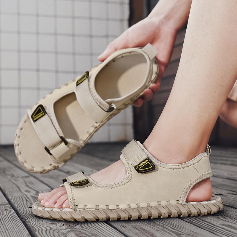 Large size sandals 39 to 46 new handmade men s stitched sandals outer wear non-slip beef tendon sole Shoes 39 грязно-белый
Large size sandals 39 to 46 new handmade men s stitched sandals outer wear non-slip beef tendon sole Shoes 39 грязно-белый