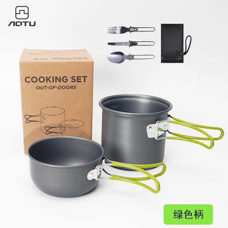 Outdoor Goods Camping Set Pot Set, Portable 1-2 Person Picnic Stove Cooker Set At101-2
Outdoor Goods Camping Set Pot Set, Portable 1-2 Person Picnic Stove Cooker Set At101-2