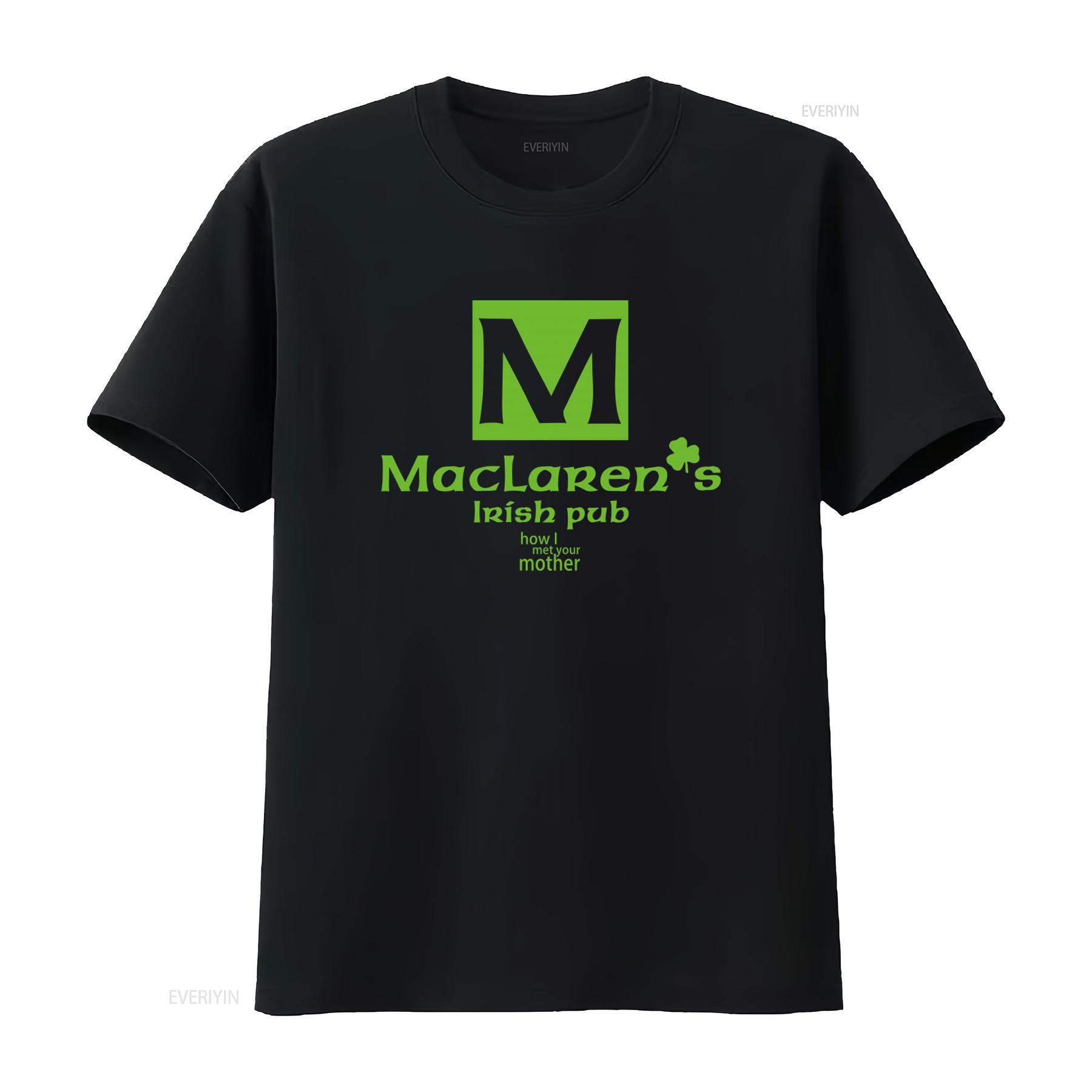 MacLarens Irish Pub How I Met Your Mother T Shirt vintage Washed designer clothes Comfortable Casual Versatile Breathable 4XL
MacLarens Irish Pub How I Met Your Mother T Shirt vintage Washed designer clothes Comfortable Casual Versatile Breathable 4XL