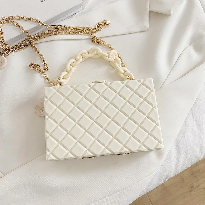 Fashion Transparent Acrylic Box Women Handbags Designer Chains Shoulder Crossbody Bags Luxury Clear Pvc Small Square Purses 2021 бежевый
Fashion Transparent Acrylic Box Women Handbags Designer Chains Shoulder Crossbody Bags Luxury Clear Pvc Small Square Purses 2021 бежевый