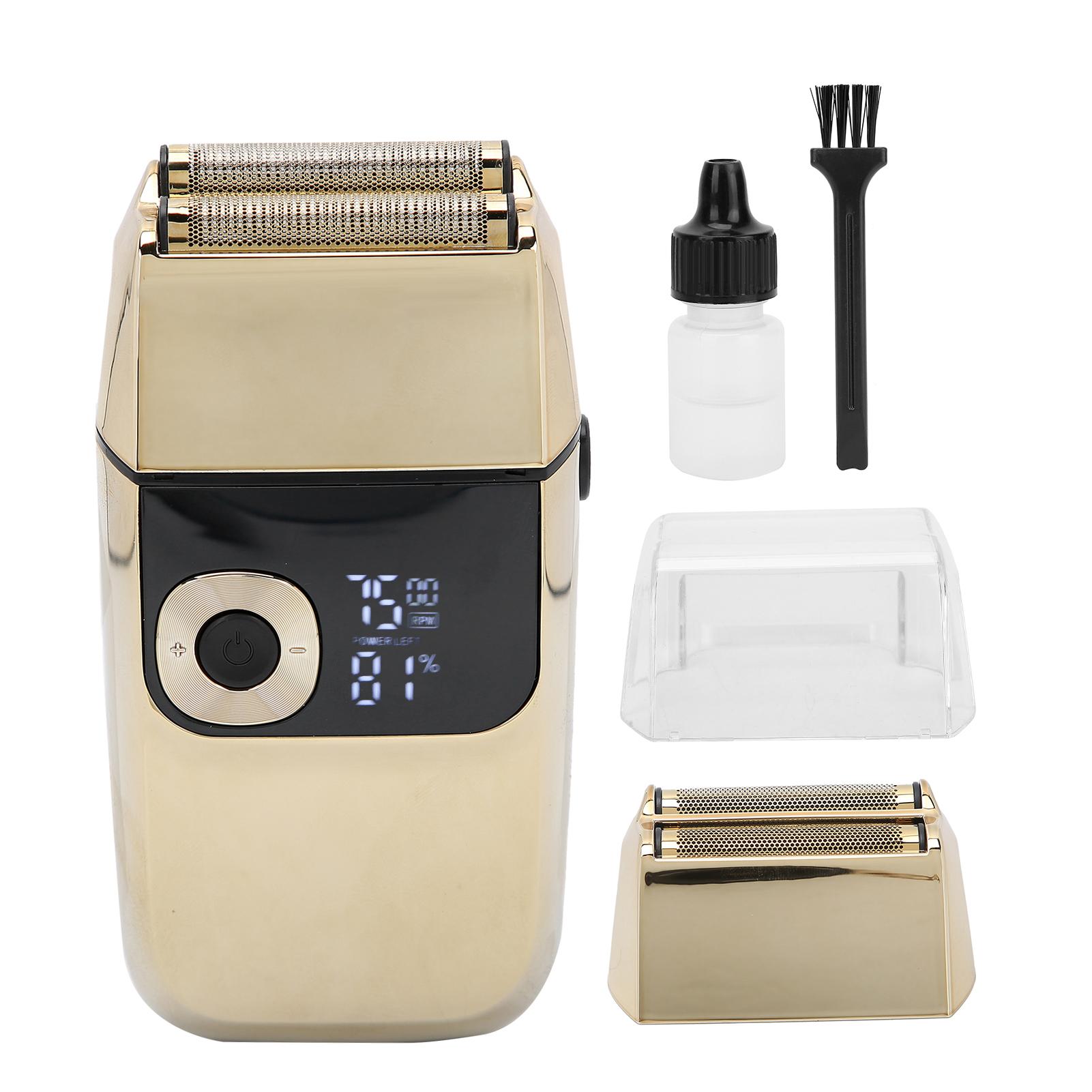 Электрическая бритва для бороды, аккумуляторная бритва для лысой головы с функцией ЖК-дисплея для мужчин
Электрическая бритва для бороды, аккумуляторная бритва для лысой головы с функцией ЖК-дисплея для мужчин