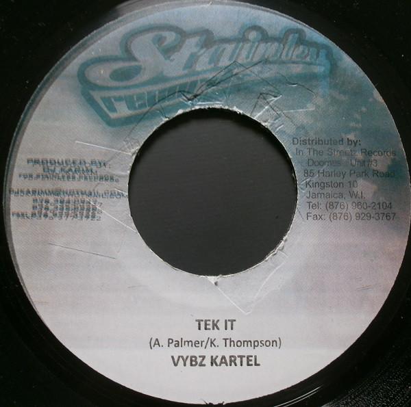 7inch Record VYBZ KARTEL - Tek It NONE Stainless Recor 2009 Jamaica Reggae, Ska & Dub Used
7inch Record VYBZ KARTEL - Tek It NONE Stainless Recor 2009 Jamaica Reggae, Ska & Dub Used