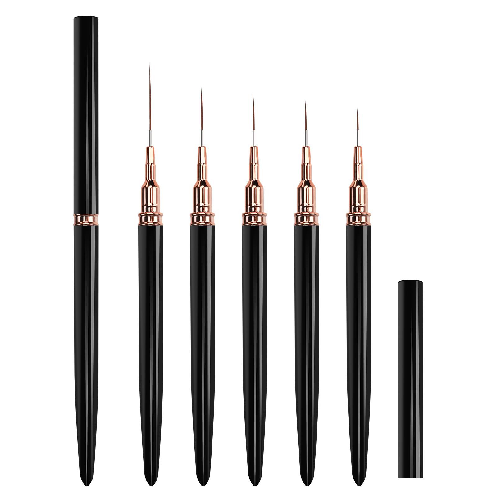 5pcs Professional Nail Art Liners Striping Brushes Tool Ultra-thin Line Detail Drawing Painting Brushes Manicure Pen Tools
5pcs Professional Nail Art Liners Striping Brushes Tool Ultra-thin Line Detail Drawing Painting Brushes Manicure Pen Tools