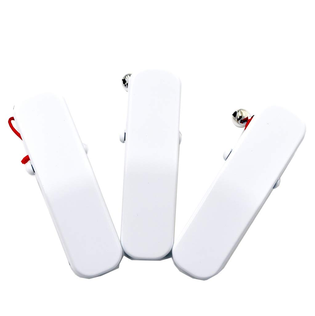 (Kimono Hitotoki) Kimono Clips, Dressing Tools, Large, Made in Japan, Japanese Style, Collar Clips, Plain White, Curved, with Bell, 3 Pieces,
(Kimono Hitotoki) Kimono Clips, Dressing Tools, Large, Made in Japan, Japanese Style, Collar Clips, Plain White, Curved, with Bell, 3 Pieces,