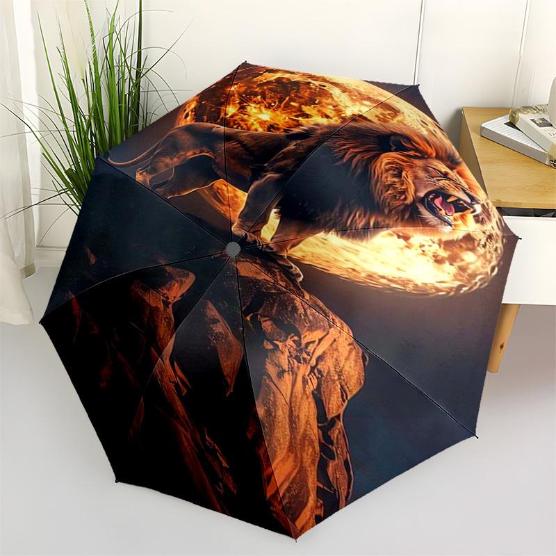 Lion Moon Themed Automatic Opening and Closing Umbrella, Compact Travel Umbrella, Lightweight and Portable, Suitable for Beach Commuting Bus
Lion Moon Themed Automatic Opening and Closing Umbrella, Compact Travel Umbrella, Lightweight and Portable, Suitable for Beach Commuting Bus