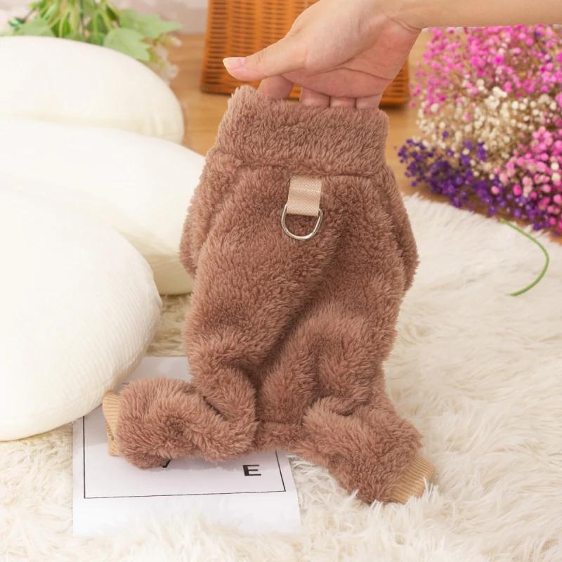 Soft Warm Pet Jumpsuit Rompers Winter Dog Clothes Pajamas Yorkie Pomeranian Maltese Bichon Poodle Schnauzer Dog Clothing Outfit S
Soft Warm Pet Jumpsuit Rompers Winter Dog Clothes Pajamas Yorkie Pomeranian Maltese Bichon Poodle Schnauzer Dog Clothing Outfit S