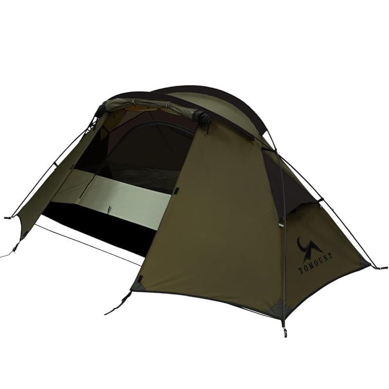 TOMOUNT solo tent ultralight tent For 1 person 20D nylon backpack tent double layer Water pressure resistance 4000mm Double wall with vestibule
TOMOUNT solo tent ultralight tent For 1 person 20D nylon backpack tent double layer Water pressure resistance 4000mm Double wall with vestibule