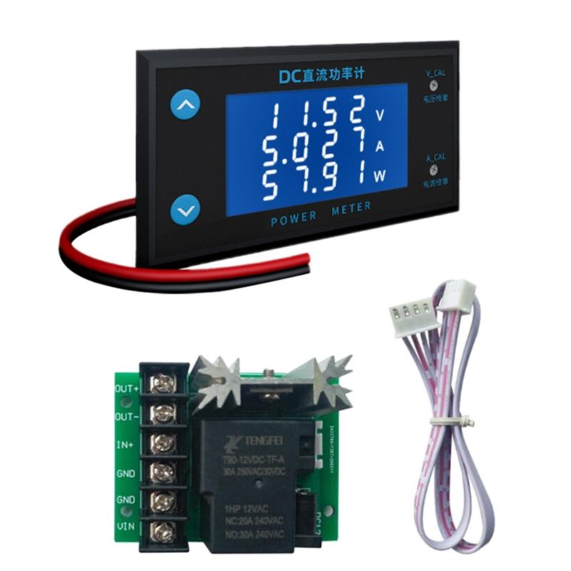 DC Digital Voltmeter Ammeter Voltimeter Power Bank Voltage Detector Volt Meter Electric Doctor High Precision 0-200V 1
DC Digital Voltmeter Ammeter Voltimeter Power Bank Voltage Detector Volt Meter Electric Doctor High Precision 0-200V 1