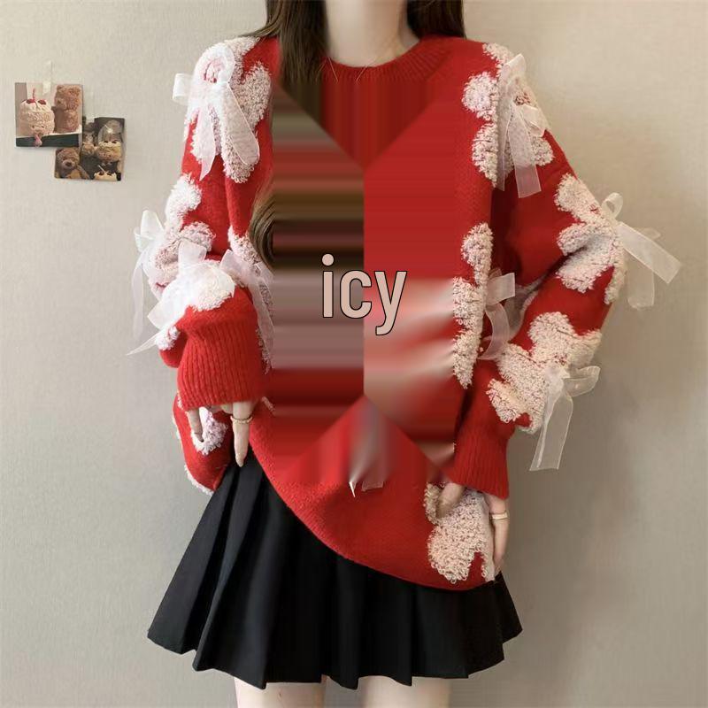 2025 Women s Korean-Style Mid-Length Knitted Pullover: Loose, Round Neck, Autumn/Winter Fashion One size червоний
2025 Women s Korean-Style Mid-Length Knitted Pullover: Loose, Round Neck, Autumn/Winter Fashion One size червоний