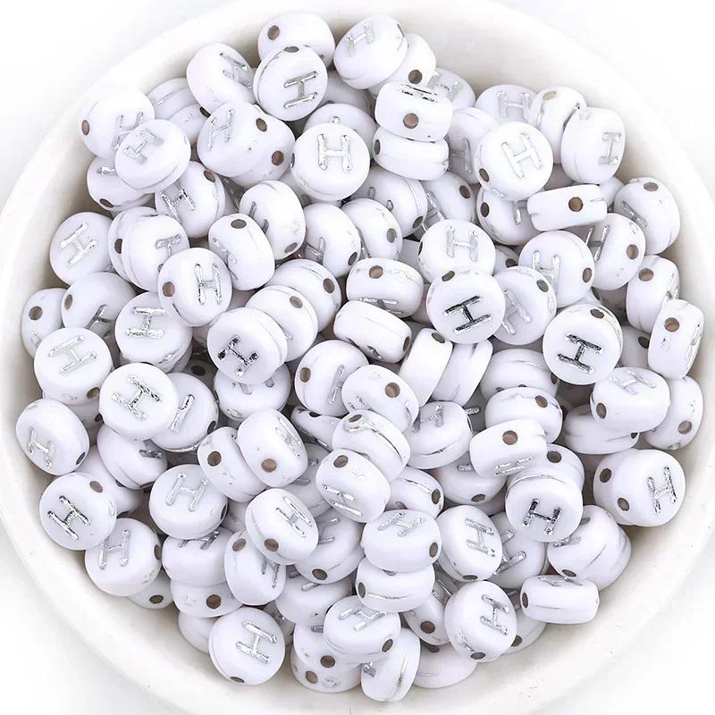 100-500PCS Acrylic A-Z 26 Letter Beads With Holes White Spacer Alphabe Beads For Jewelry Making Handmade Bracelet Accessories 100pcs
100-500PCS Acrylic A-Z 26 Letter Beads With Holes White Spacer Alphabe Beads For Jewelry Making Handmade Bracelet Accessories 100pcs