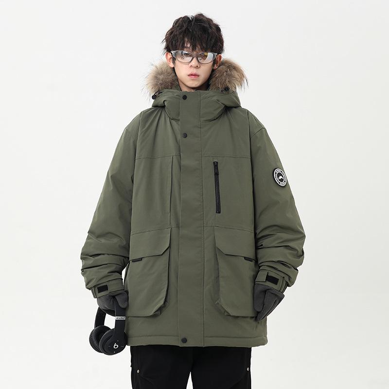 2025 Men s Winter White Duck Down Jacket with Fur Collar – Thick, Warm, Hooded, Loose Fit, Plus Size S армія зелений колір
2025 Men s Winter White Duck Down Jacket with Fur Collar – Thick, Warm, Hooded, Loose Fit, Plus Size S армія зелений колір
