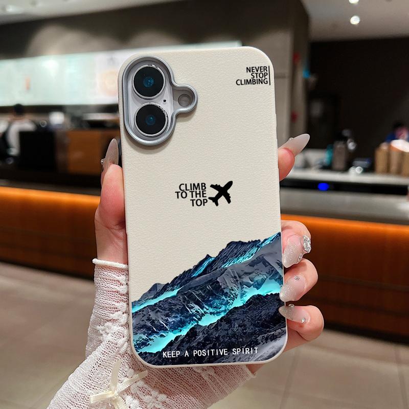 Протиударний тонкий чохол з принтом гори та літака для iPhone 16 15 Pro Max 14 Pro 13 12 11 з текстурою шкіри, м який матовий чохол з ТПУ iPhone 15 Pro бежевий/білий
Протиударний тонкий чохол з принтом гори та літака для iPhone 16 15 Pro Max 14 Pro 13 12 11 з текстурою шкіри, м який матовий чохол з ТПУ iPhone 15 Pro бежевий/білий