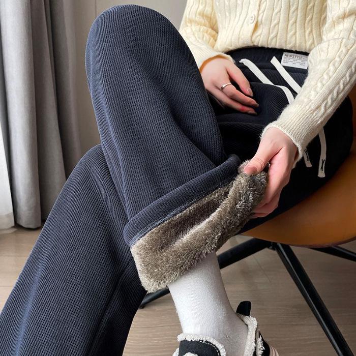 Women s Autumn/Winter Bestseller: 2025 New Style Extra Thick Lambswool & Chenille Fleece-Lined Wide-Leg Pants 2XL
Women s Autumn/Winter Bestseller: 2025 New Style Extra Thick Lambswool & Chenille Fleece-Lined Wide-Leg Pants 2XL