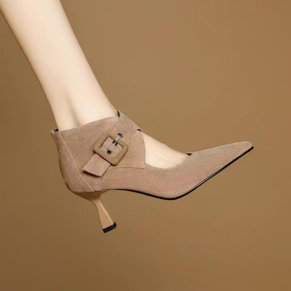Booties Stiletto Heel Pointed Toe Cutout High Top Single Boots Women s Spring and Autumn High Heels 35
Booties Stiletto Heel Pointed Toe Cutout High Top Single Boots Women s Spring and Autumn High Heels 35