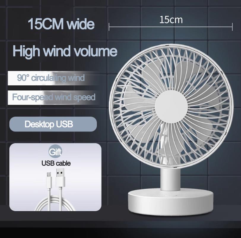 White mini small desktop fan desktop fan office usb plug-in fan small fan large wind power portable up and down adjustable
White mini small desktop fan desktop fan office usb plug-in fan small fan large wind power portable up and down adjustable