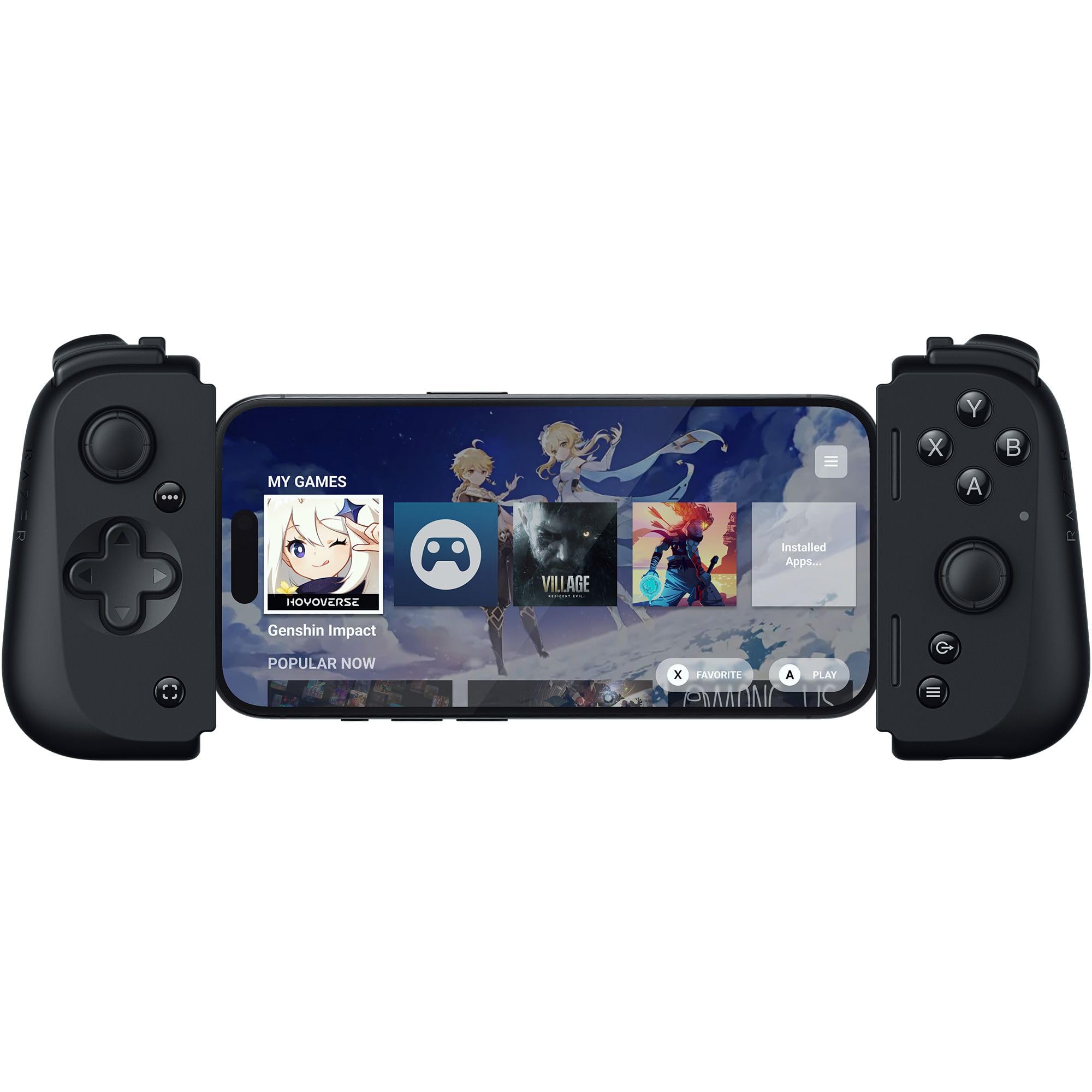 Razer Kishi V2 Gaming Controller for Android iPhone 15 Series Console Quality Control Stream PlayStation Games on Phone Mobile Charging Virtual
Razer Kishi V2 Gaming Controller for Android iPhone 15 Series Console Quality Control Stream PlayStation Games on Phone Mobile Charging Virtual