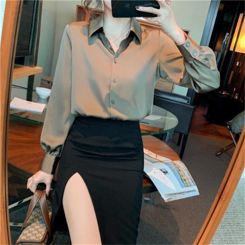 Women s Acetate Satin Shirt 2025 Spring Collection Unique Design Long Sleeve Silk Blouse Chic Style 4XL чёрный
Women s Acetate Satin Shirt 2025 Spring Collection Unique Design Long Sleeve Silk Blouse Chic Style 4XL чёрный