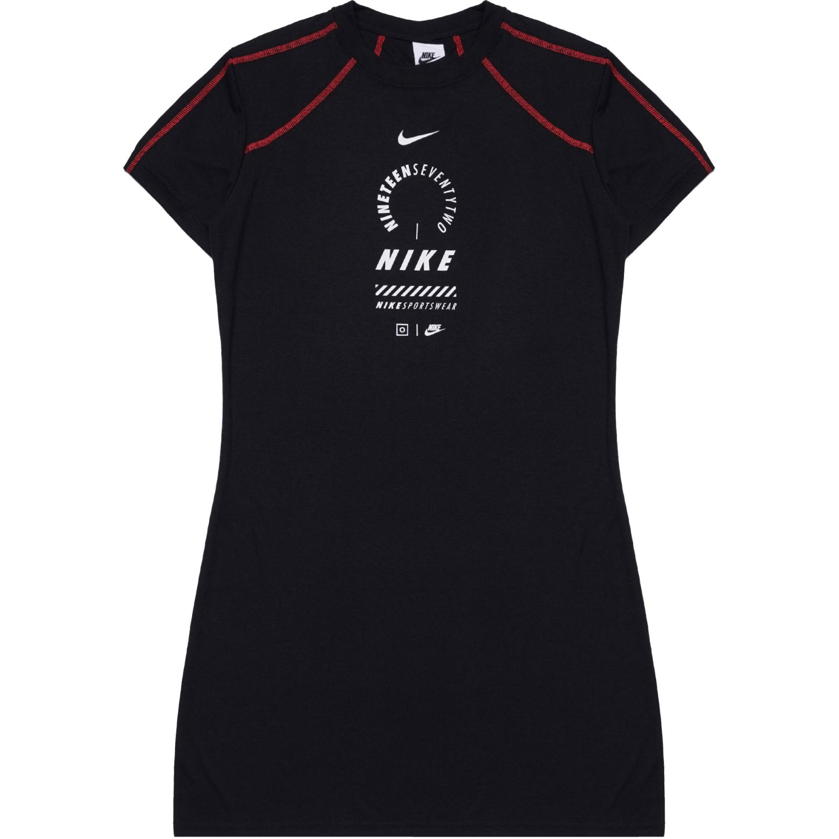 Nike Sportswear Logo Print Comfortable Round Neck Sports Short Sleeve Dress Women dresses Black HF5955-010 S
Nike Sportswear Logo Print Comfortable Round Neck Sports Short Sleeve Dress Women dresses Black HF5955-010 S