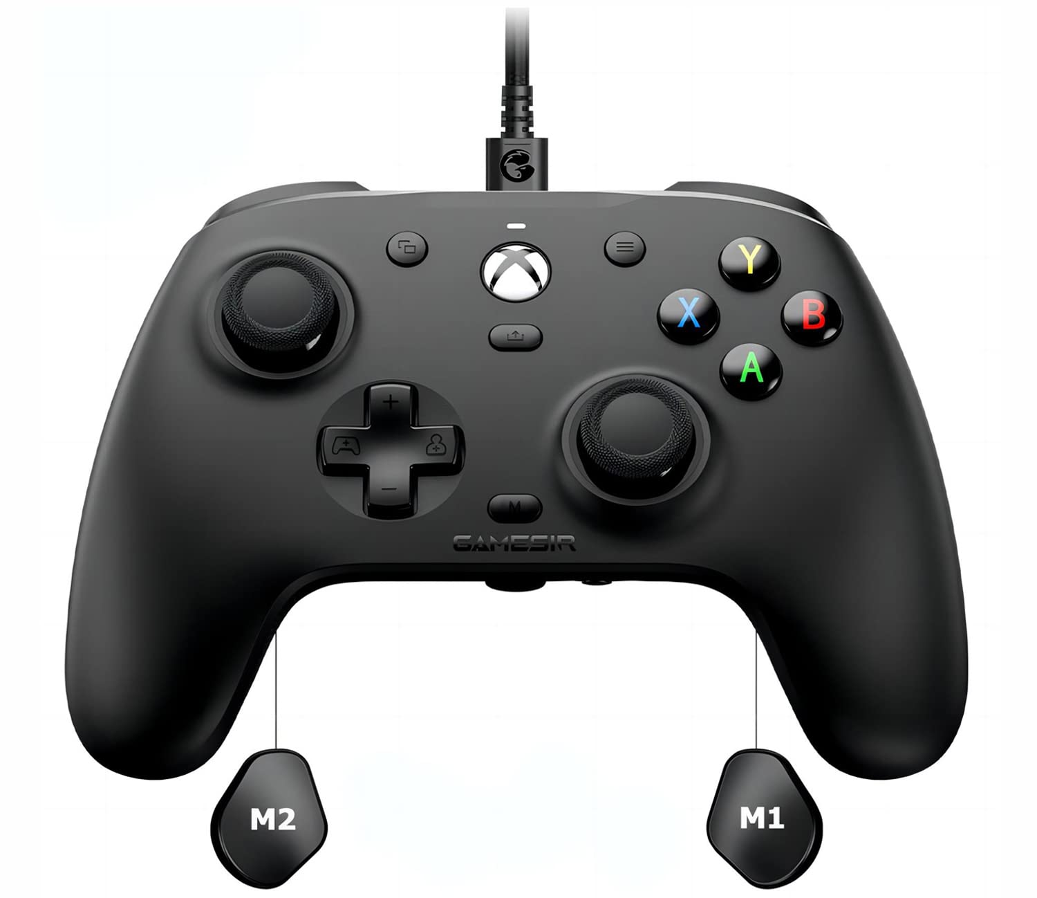 Провідний контролер GameSir G7 для Xbox Series Xbox Windows Black with Interchangeable White No Studio 4 Vibration Motors XS, One, 10/11 - Faceplate,
Провідний контролер GameSir G7 для Xbox Series Xbox Windows Black with Interchangeable White No Studio 4 Vibration Motors XS, One, 10/11 - Faceplate,