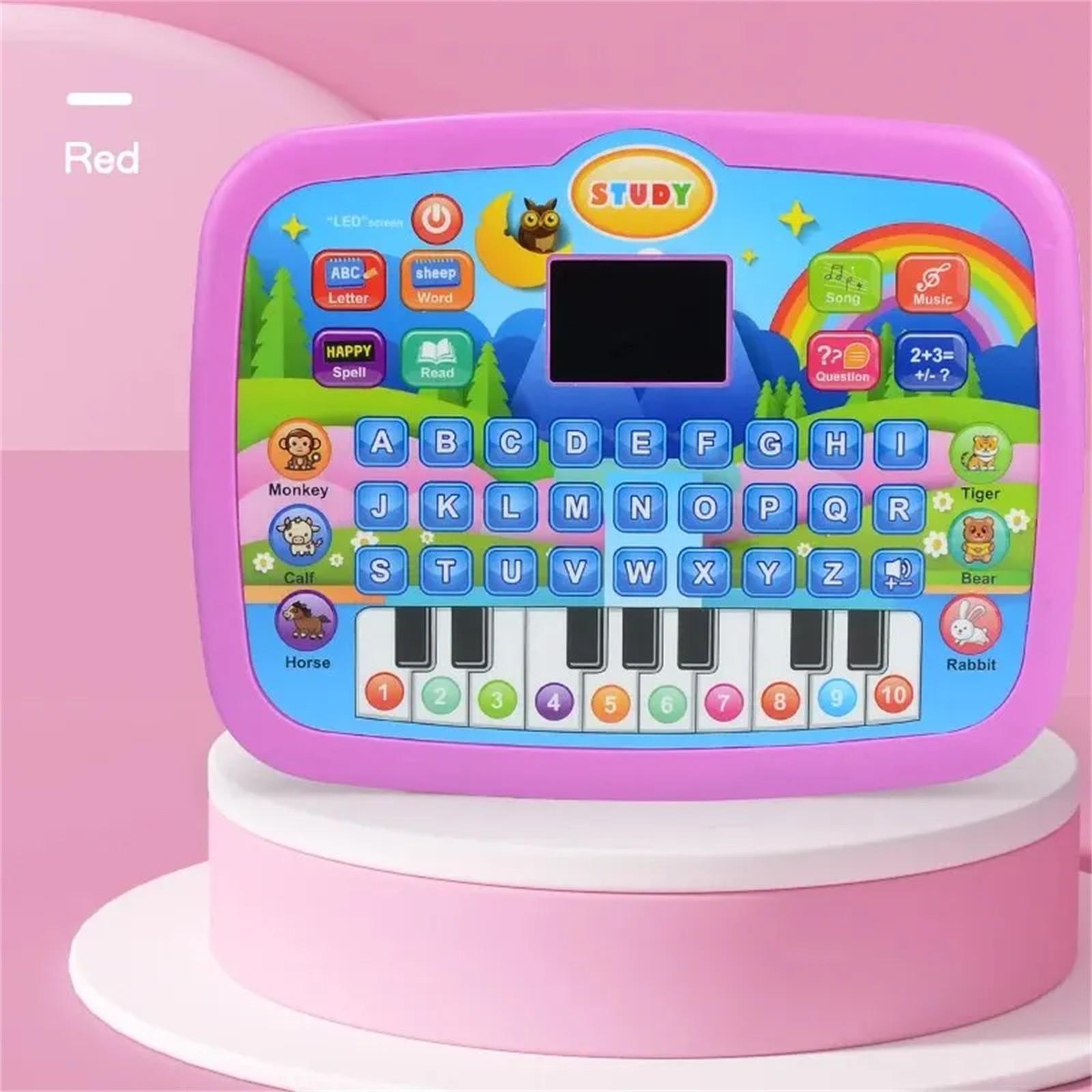 Обучающие игрушки-машины, электронная обучающая игра для девочек и мальчиков от 3 лет, подарок на день рождения, детский компьютер one size розовый
Обучающие игрушки-машины, электронная обучающая игра для девочек и мальчиков от 3 лет, подарок на день рождения, детский компьютер one size розовый