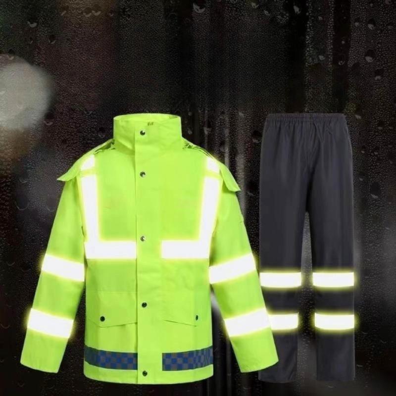 Duty Split Raincoat Property Garden Traffic Adult Full Body Anti Rainstorm Split Reflective Raincoat Rain Pants Suit
Duty Split Raincoat Property Garden Traffic Adult Full Body Anti Rainstorm Split Reflective Raincoat Rain Pants Suit