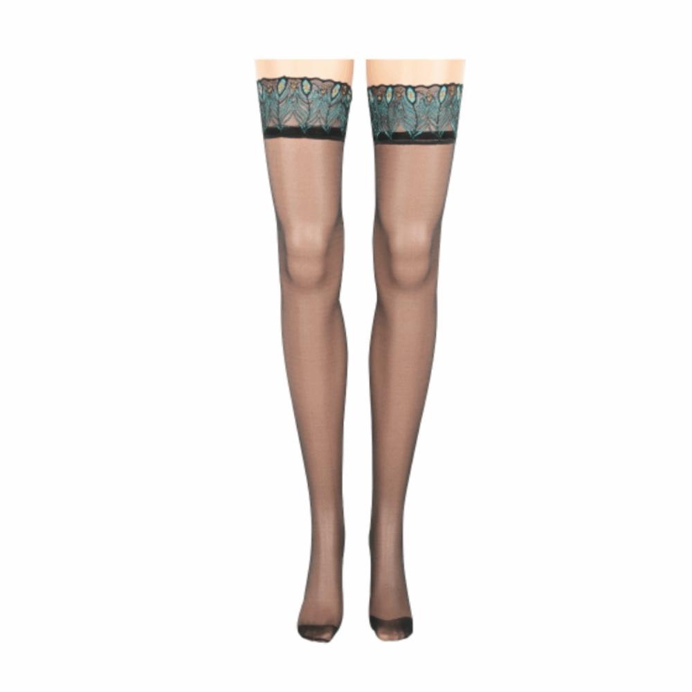 Lace Leg Lingerie Anti Slip Peacock Feathers Stocking Over Knee Stockings Thigh Highs Striped чёрный
Lace Leg Lingerie Anti Slip Peacock Feathers Stocking Over Knee Stockings Thigh Highs Striped чёрный