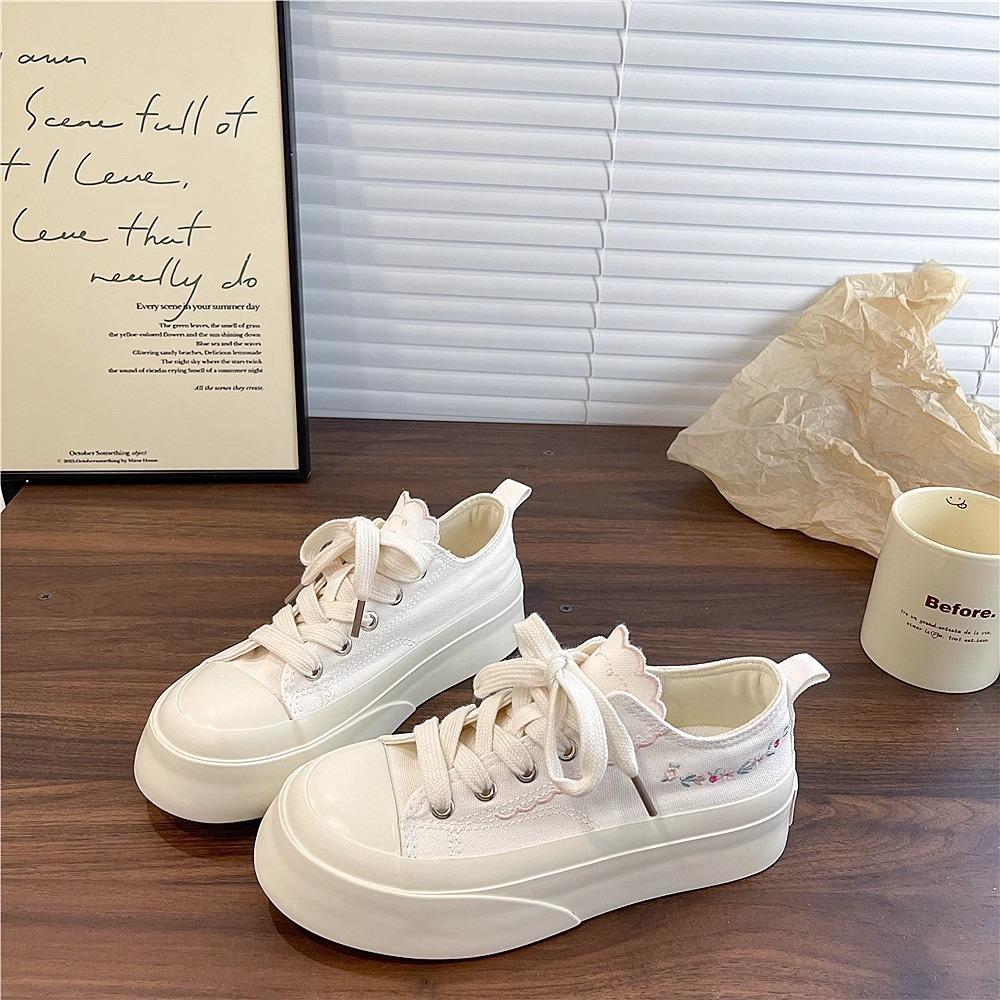 Niche original embroidered platform canvas shoes women s 2025 summer new thin breathable versatile white shoes casual shoes 35 бежевый
Niche original embroidered platform canvas shoes women s 2025 summer new thin breathable versatile white shoes casual shoes 35 бежевый