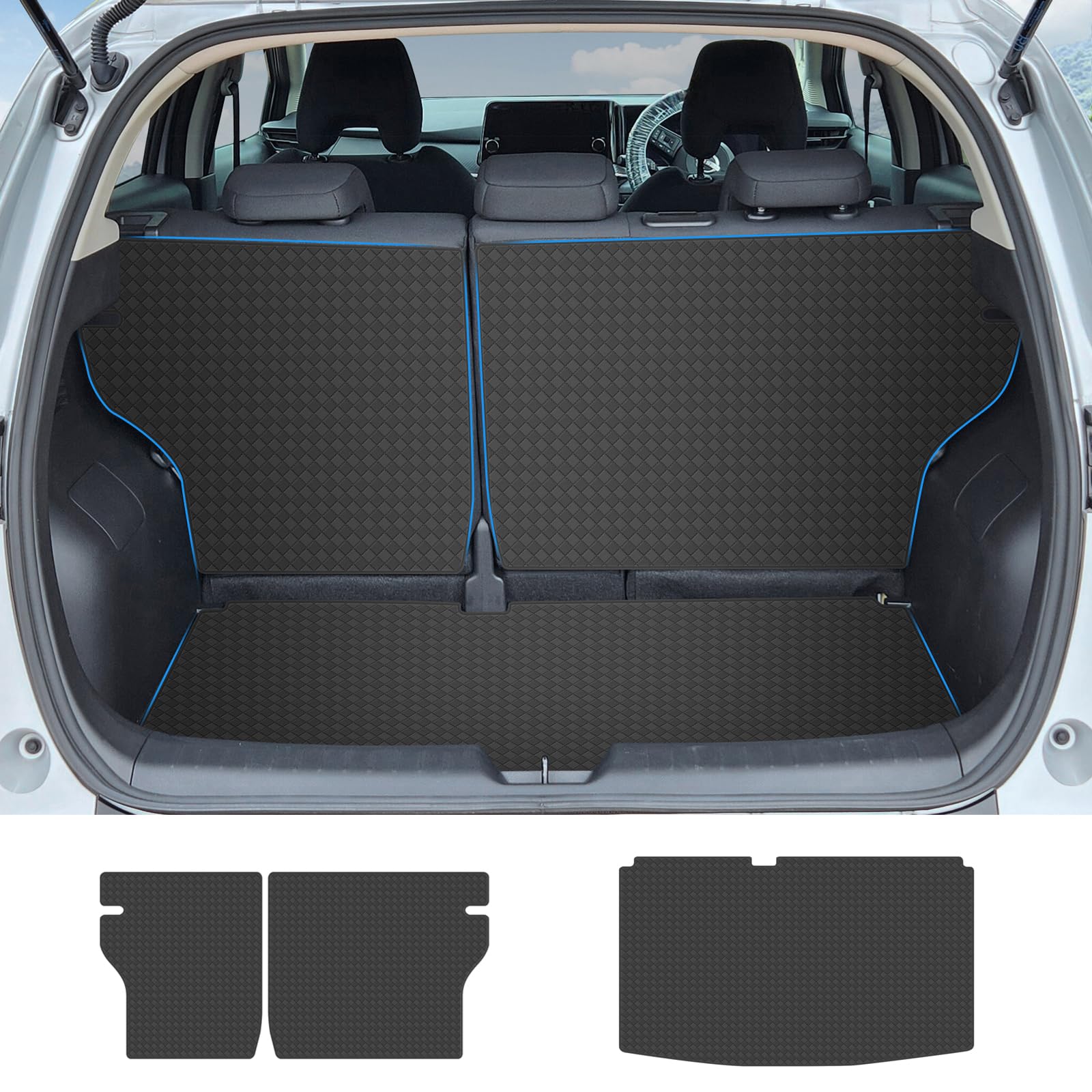 YORKNEIC Коврик для багажника для Nissan Note E13 и Note Aura FE13 Спинка сиденья Задняя часть Багажник Синтетическая кожа Грузовой Тип B (2WD) (Модели 2020 года выпуска и по настоящее время) - чёрный
YORKNEIC Коврик для багажника для Nissan Note E13 и Note Aura FE13 Спинка сиденья Задняя часть Багажник Синтетическая кожа Грузовой Тип B (2WD) (Модели 2020 года выпуска и по настоящее время) - чёрный