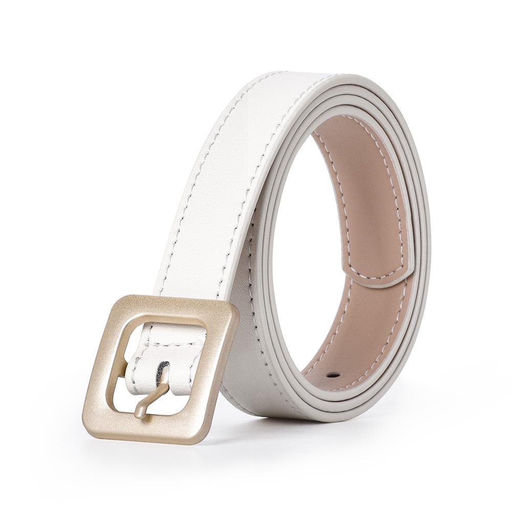 Черный женский кожаный пояс, подчеркивающий талию, с геометрической квадратной пряжкой 100 cm кремовый/белый
Черный женский кожаный пояс, подчеркивающий талию, с геометрической квадратной пряжкой 100 cm кремовый/белый