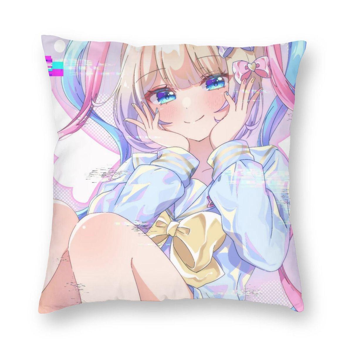 Needy Streamer Overload Pillowcase Double-sided Printing Fabric Cushion Cover Decor Ame-chan KAngel Pillow Case Cover 12x12Inch
Needy Streamer Overload Pillowcase Double-sided Printing Fabric Cushion Cover Decor Ame-chan KAngel Pillow Case Cover 12x12Inch