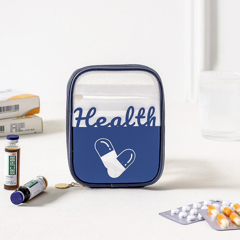 Transparent waterproof medicine kit Travel portable first aid kit Home medicine storage bag Large capacity portable medical kit
Transparent waterproof medicine kit Travel portable first aid kit Home medicine storage bag Large capacity portable medical kit
