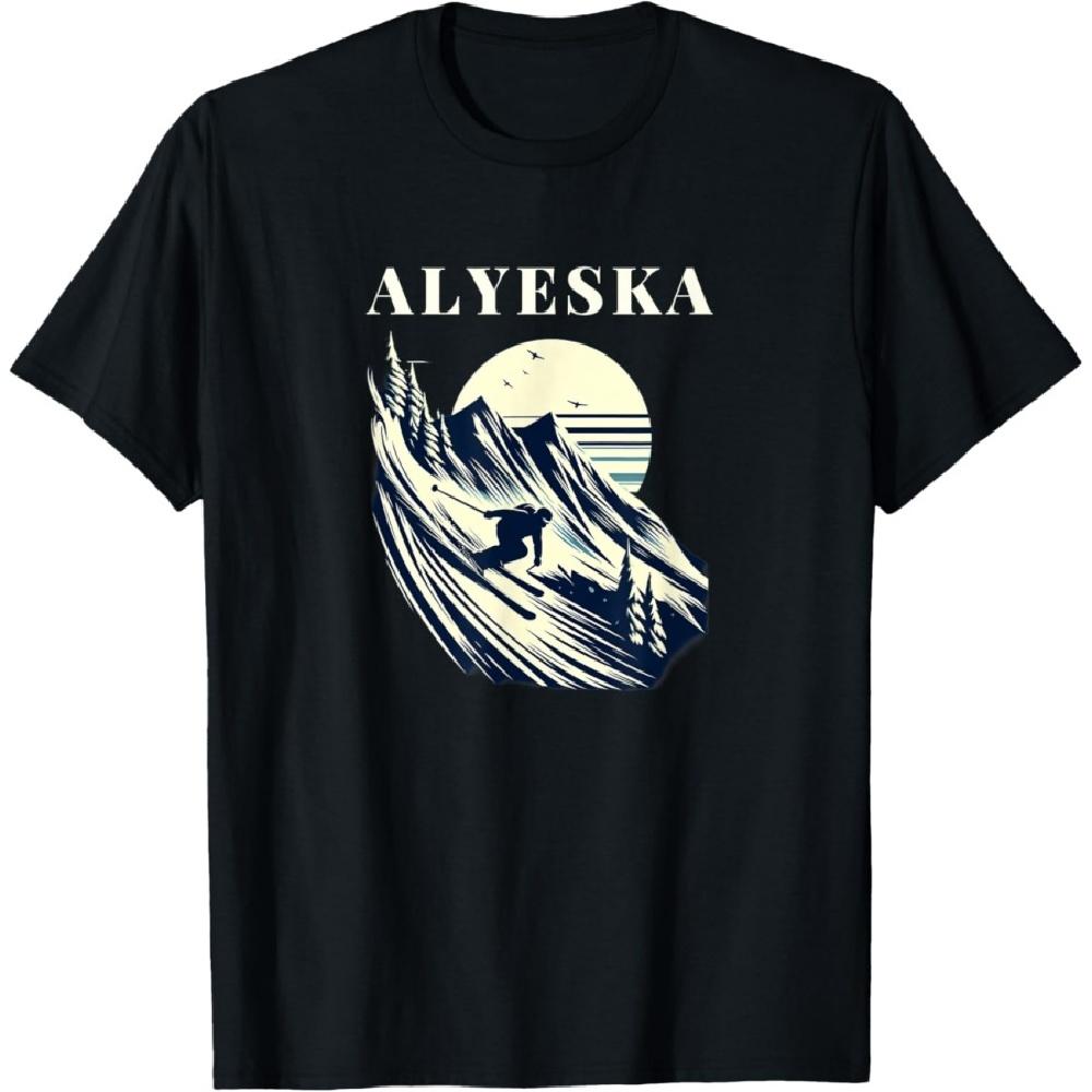 Аляска Альеска Горнолыжные Горы Приключение Ретро Поход Футболка XXXXXL чёрный
Аляска Альеска Горнолыжные Горы Приключение Ретро Поход Футболка XXXXXL чёрный