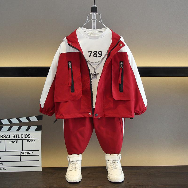 Boys Hooded Two-Piece Workwear Set - New 2025 Spring & Autumn Long-Sleeve Casual Outfit 160cm
Boys Hooded Two-Piece Workwear Set - New 2025 Spring & Autumn Long-Sleeve Casual Outfit 160cm